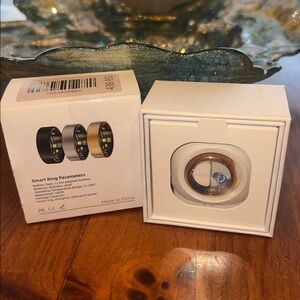 Smart Health Ring For Women Men Fitness Tracker With Heart Rate,Blood Oxygen-New